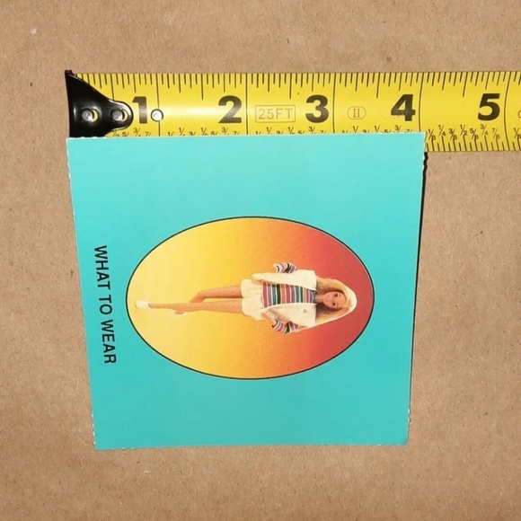 Vintage Barbie Card 1989 Barbie Just Us Girls Game Replacement Piece - Picture 7 of 7